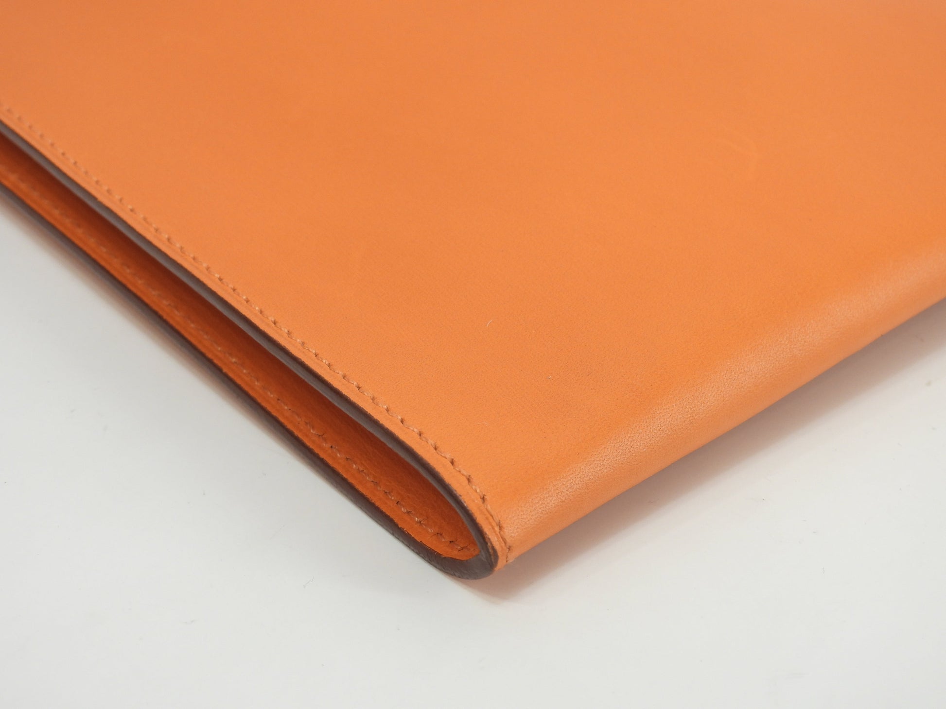 Hermès Onimaitou in boxcalf arancione, borsa a tracolla, come nuova, @□F 2