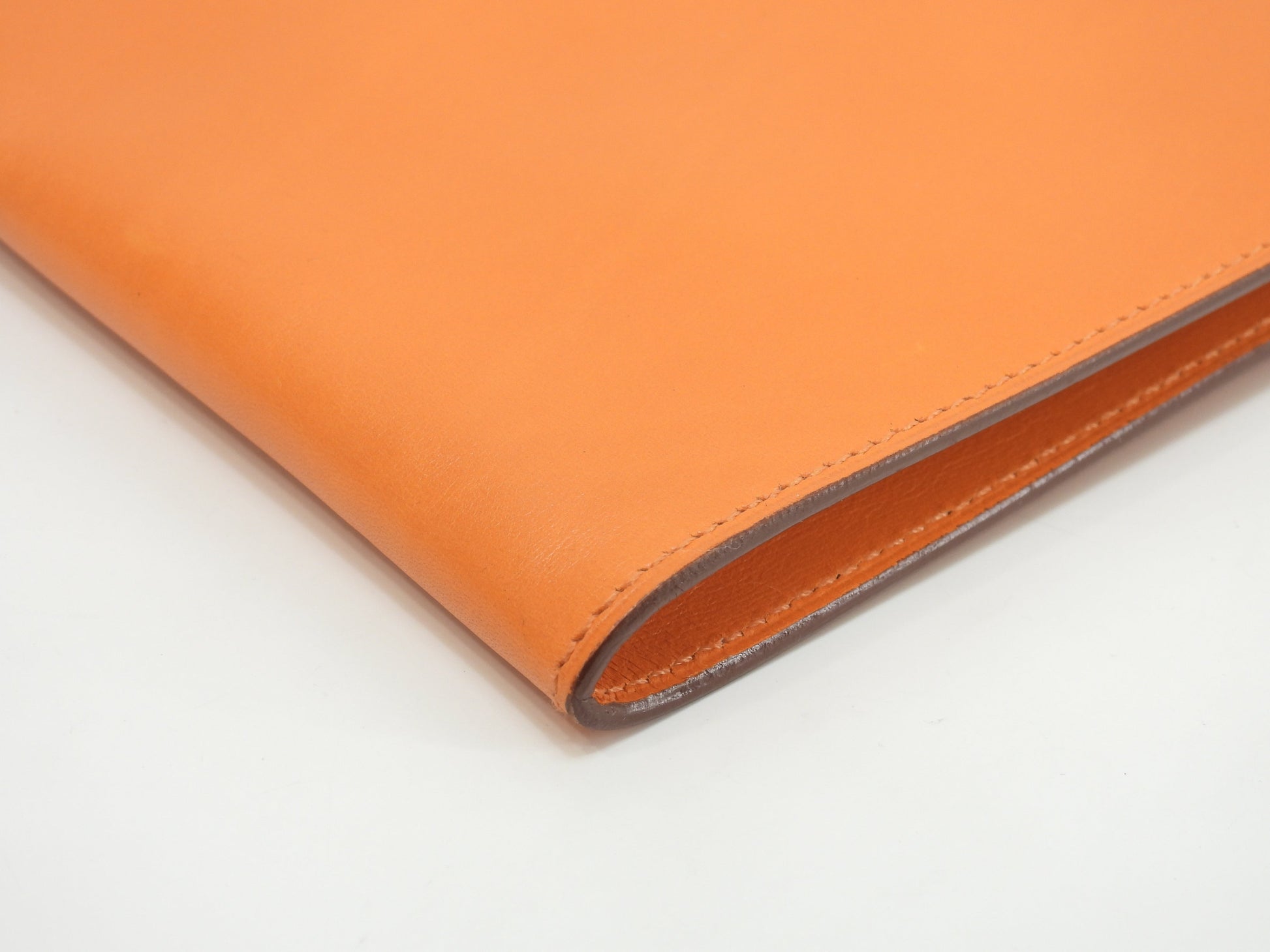 Hermès Onimaitou in boxcalf arancione, borsa a tracolla, come nuova, @□F 2