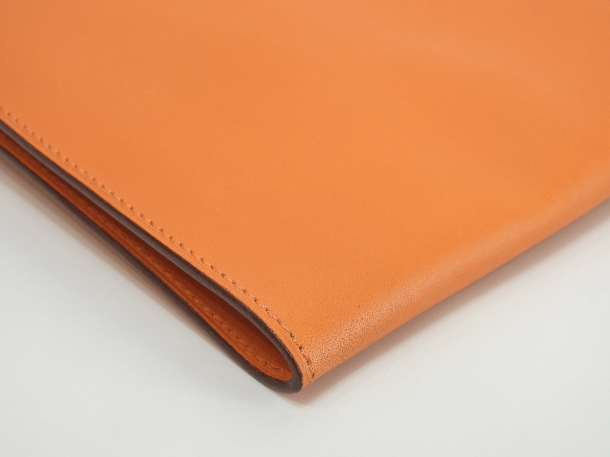 Hermès Onimaitou in boxcalf arancione, borsa a tracolla, come nuova, @□F 2