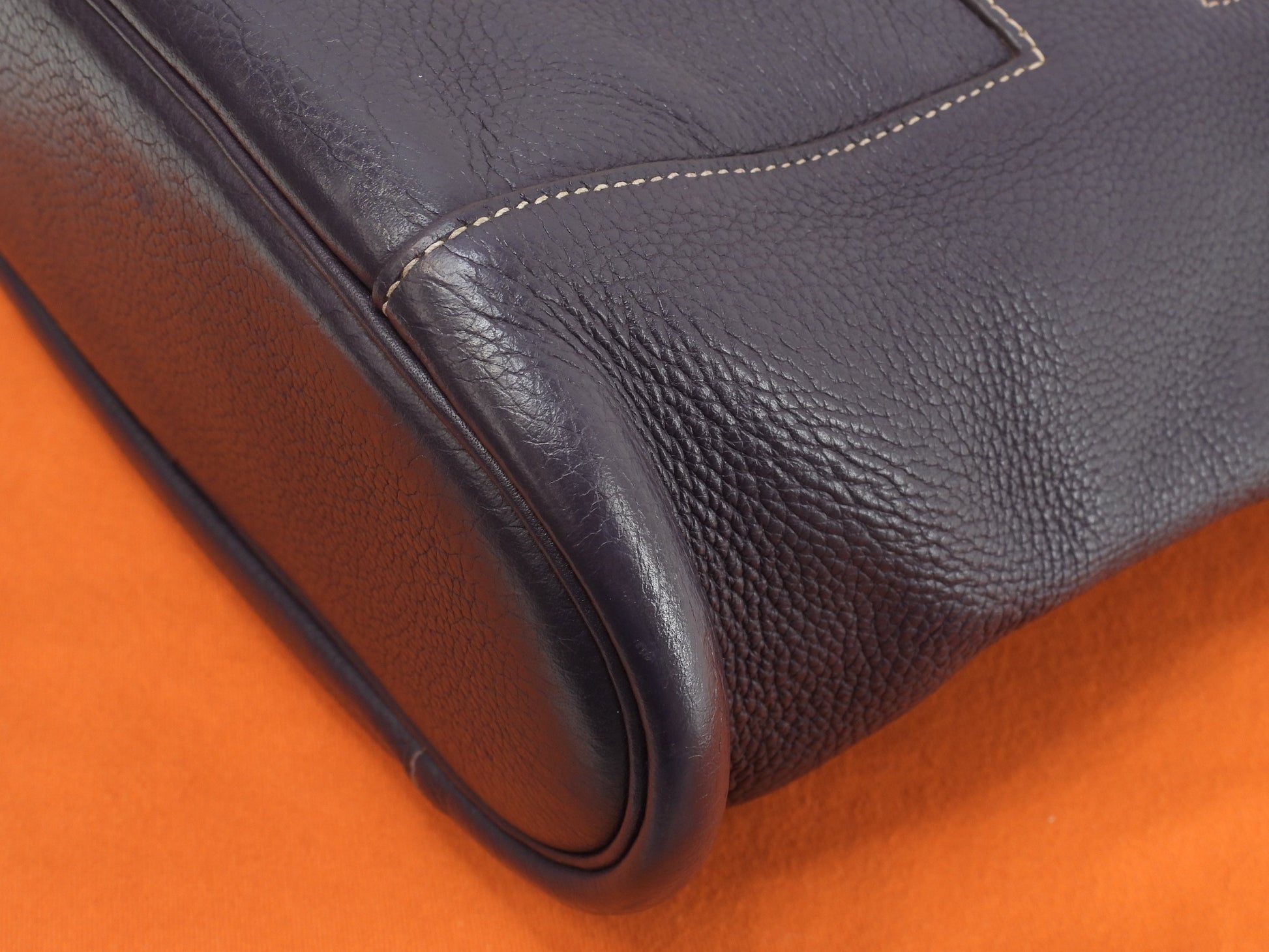 Hermes Good News PM in pelle Taurillon Clemence color Raisin, borsa a tracolla, ottime condizioni @□L 8
