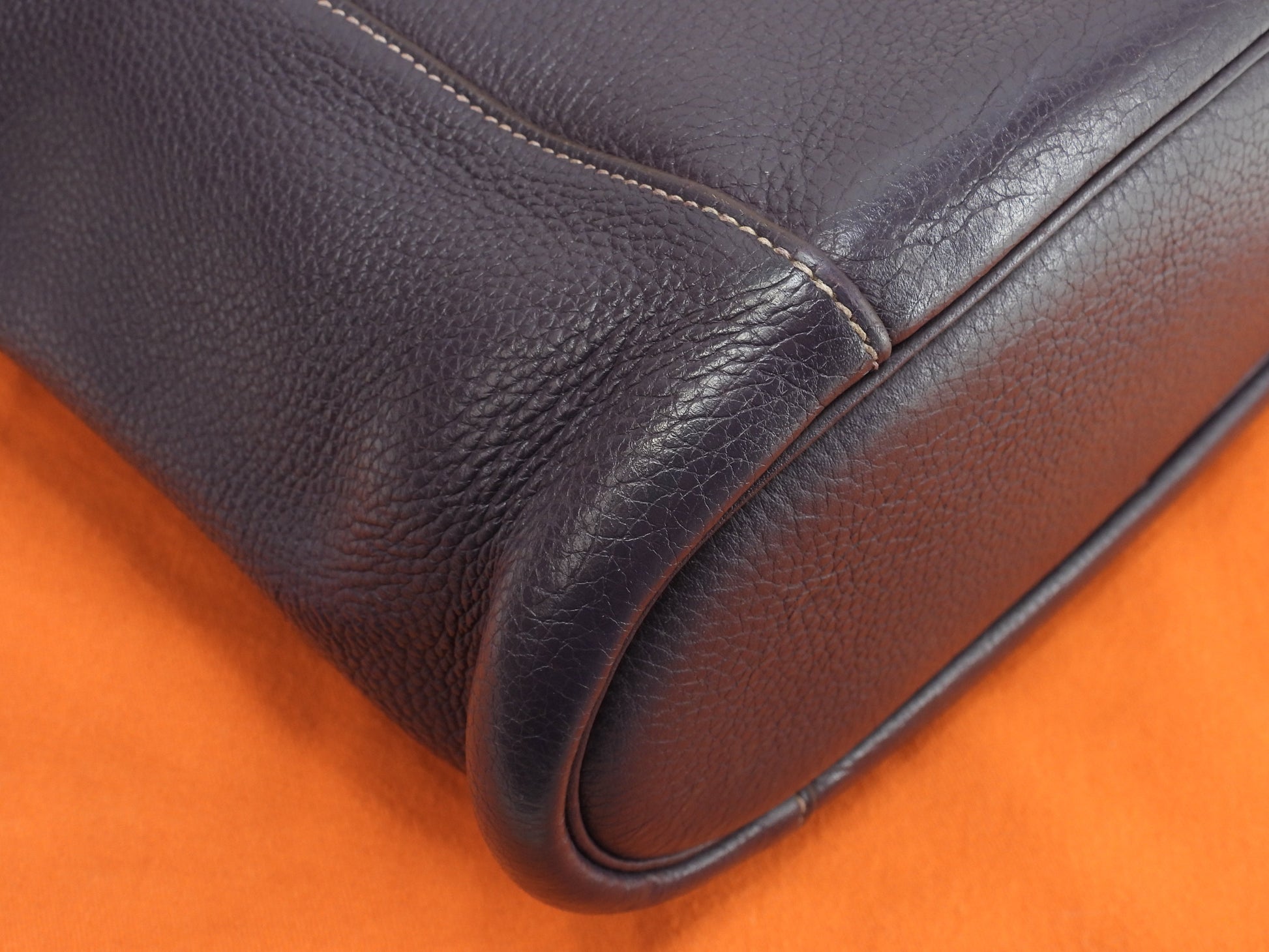 Hermes Good News PM in pelle Taurillon Clemence color Raisin, borsa a tracolla, ottime condizioni @□L 8