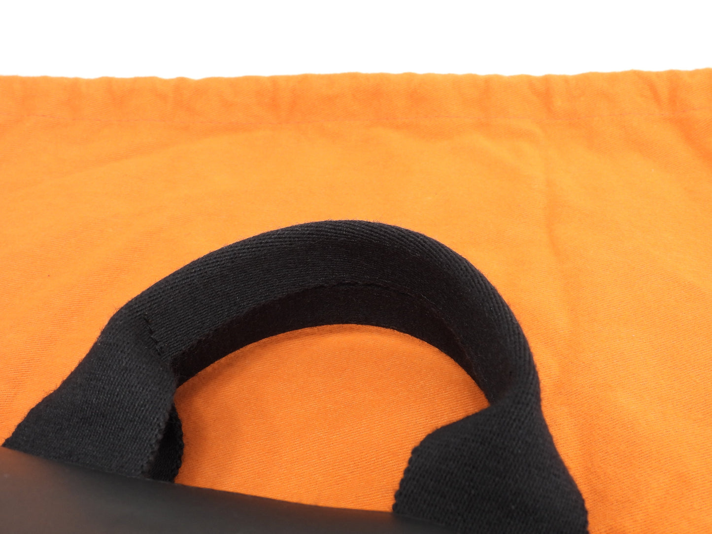 Hermès Valparaiso PM cotone/pelle nero borsa tote borsa a mano ottime condizioni@ 58