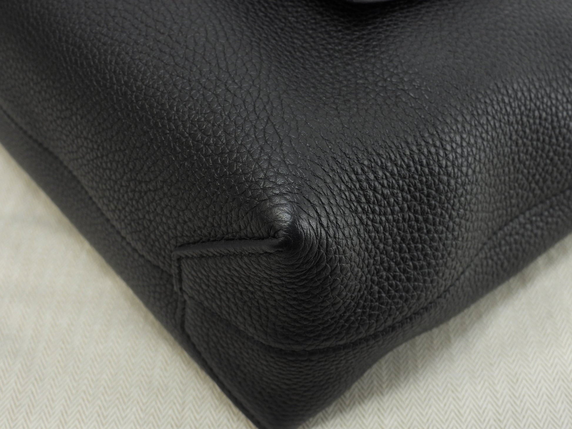 Hermès Cabasellier 31 Taurillon Clemence Nero Blu Borsa a mano Borsa a tracolla Come nuova@Z 2