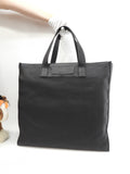Christian Dior Borsa Tote Grande Uomo in Pelle Taurillon Nera Fatta a Mano Ottime Condizioni @08-BO-0191