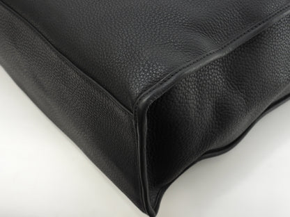 Christian Dior Borsa Tote Grande Uomo in Pelle Taurillon Nera Fatta a Mano Ottime Condizioni @08-BO-0191