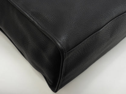 Christian Dior Borsa Tote Grande Uomo in Pelle Taurillon Nera Fatta a Mano Ottime Condizioni @08-BO-0191