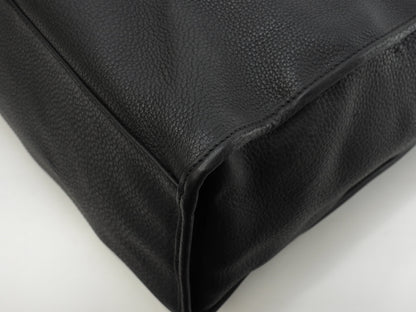 Christian Dior Borsa Tote Grande Uomo in Pelle Taurillon Nera Fatta a Mano Ottime Condizioni @08-BO-0191