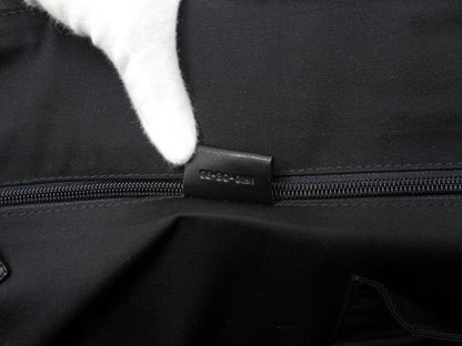 Christian Dior Borsa Tote Grande Uomo in Pelle Taurillon Nera Fatta a Mano Ottime Condizioni @08-BO-0191
