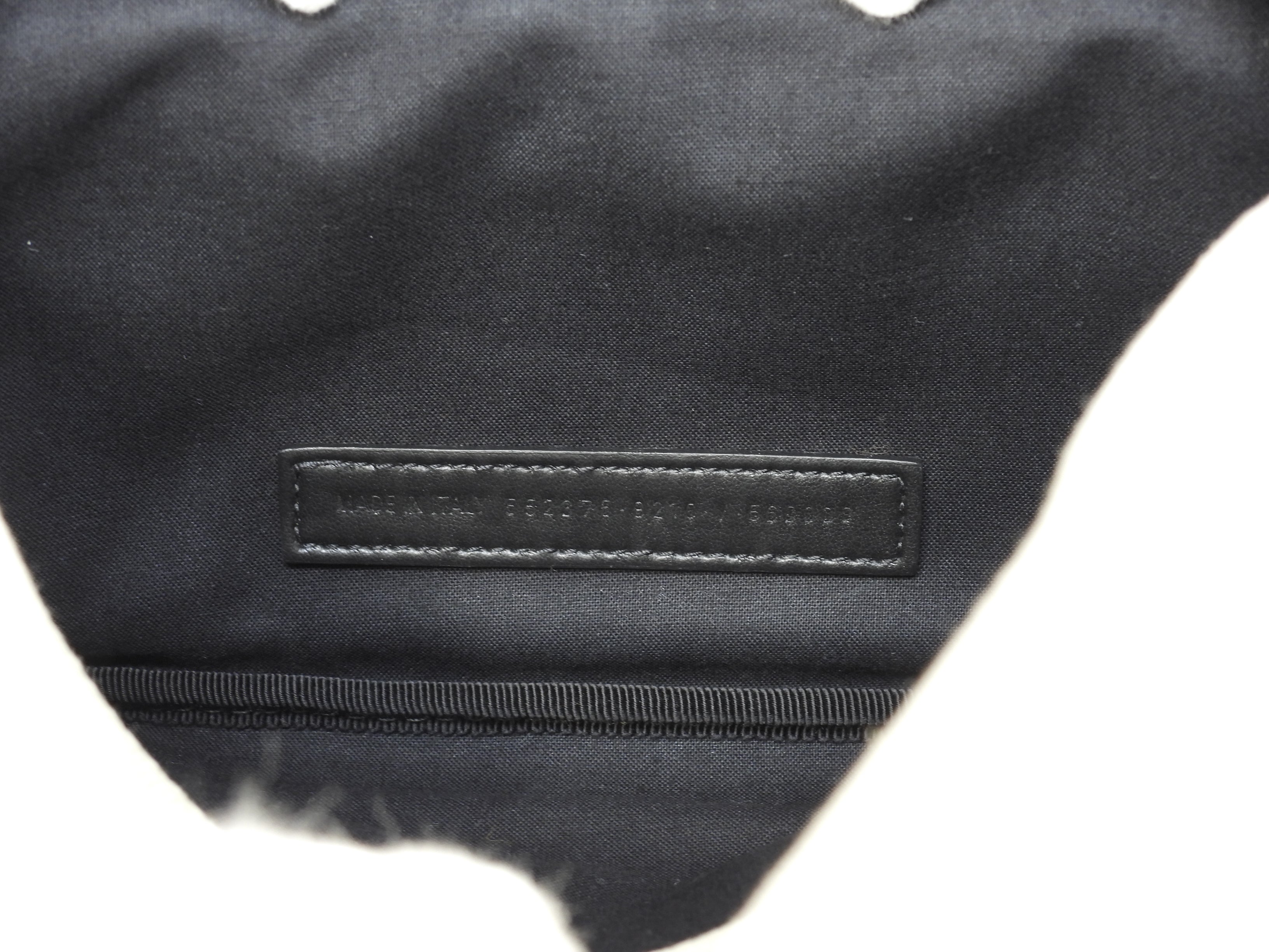 Balenciaga Marsupio Everyday in denim di cotone bianco, borsa a tracolla, marsupio @ 33