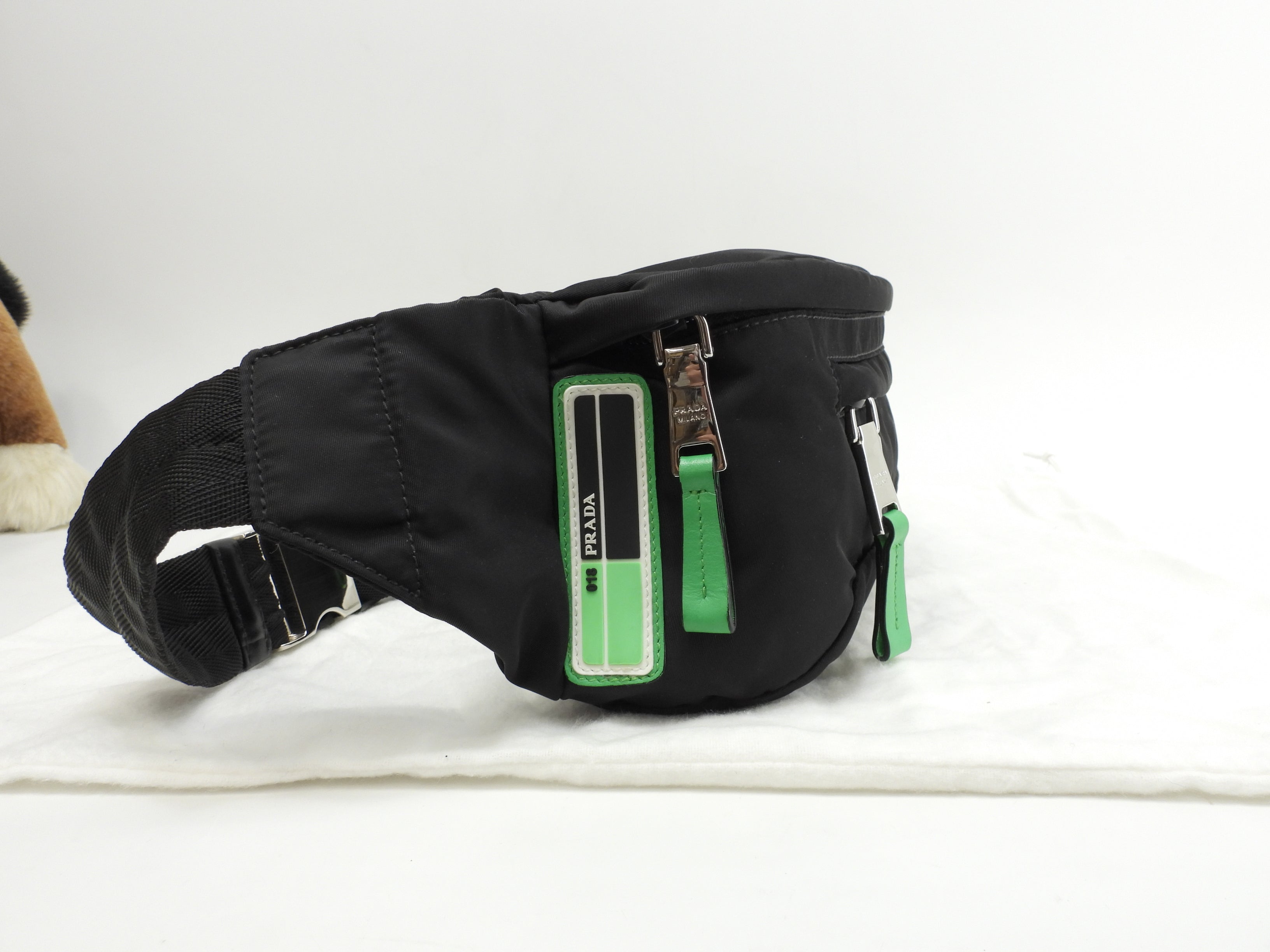 Prada Marsupio Nylon Nero Marsupio 2VL008@164 3