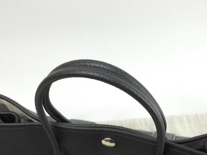 Hermès Garden Party TPM Négonda Nero Borsa a Mano Tote Come Nuova @Z 3