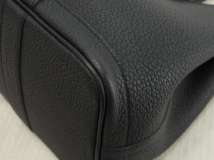 Hermès Garden Party TPM Négonda Nero Borsa a Mano Tote Come Nuova @Z 3