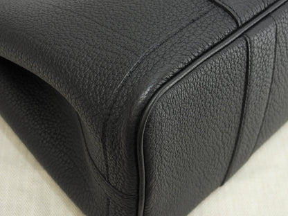Hermès Garden Party TPM Négonda Nero Borsa a Mano Tote Come Nuova @Z 3