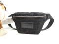 Fendi marsupio in nylon a rete nero borsa a tracolla@ 1