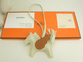 Hermès Rodeo PM Pegaso Agneau Milo Kure Chagreen Charm per borsa Nuovo@B
