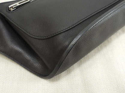Hermès marsupio Chiquita 100 in pelle nera da uomo, tracolla, borsa a tracolla@□O