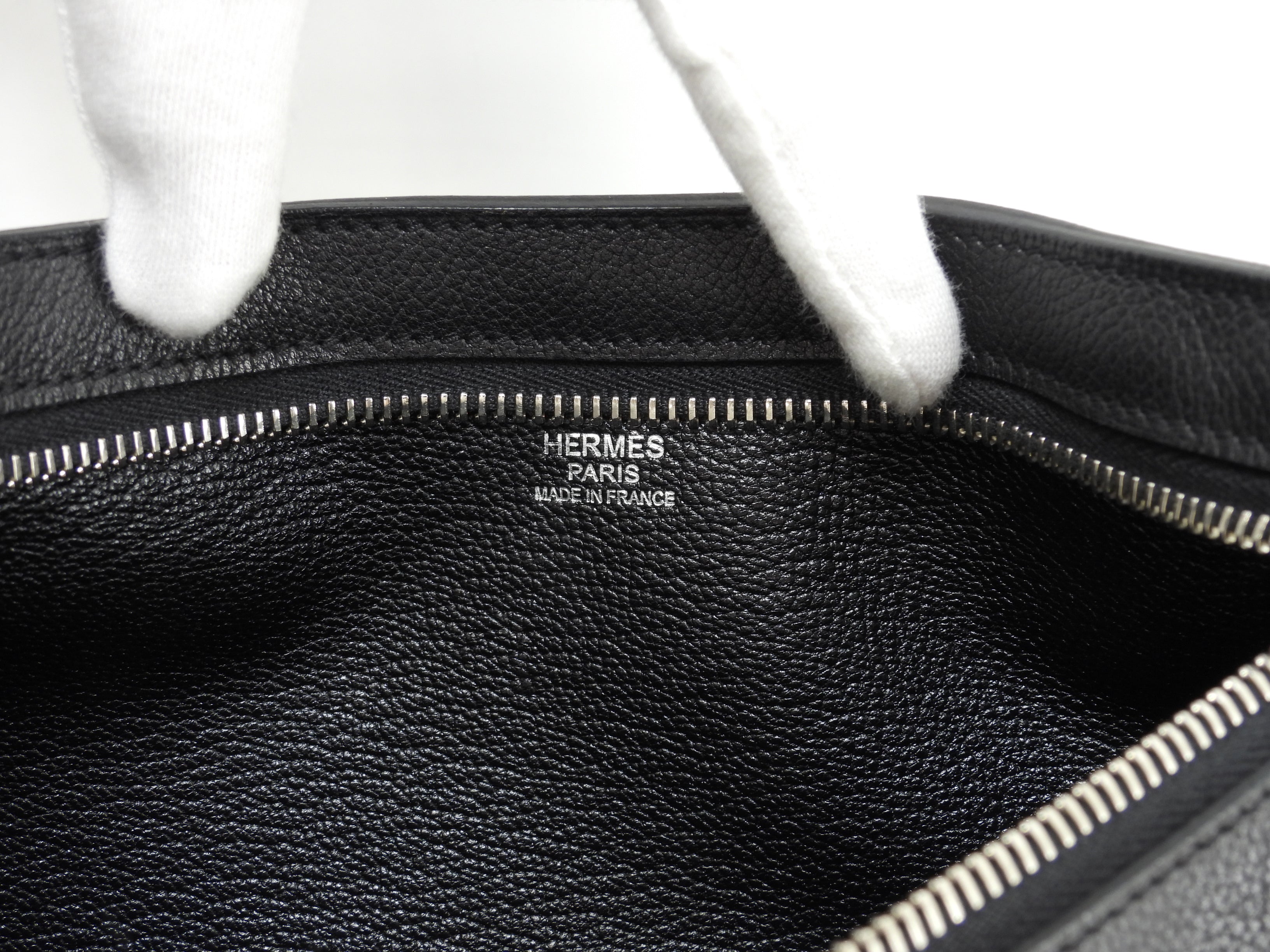 Hermès marsupio Chiquita 100 in pelle nera da uomo, tracolla, borsa a tracolla@□O