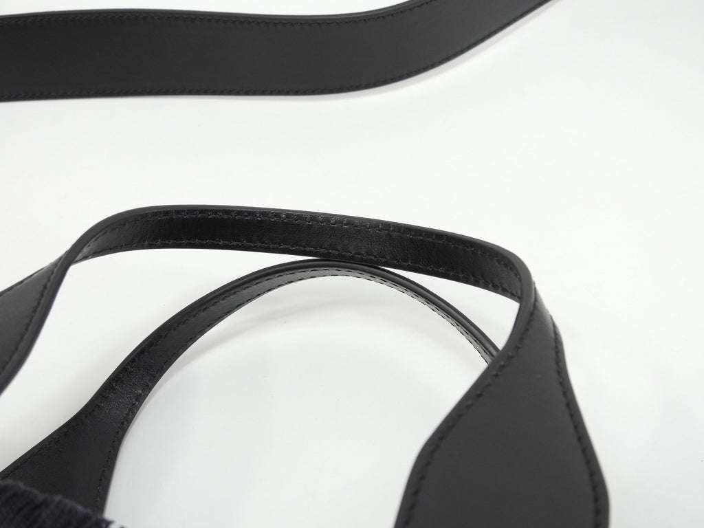 Christian Louboutin borsa tote piccola Frangibus nera, borsa a mano con tracolla, come nuova@ 4