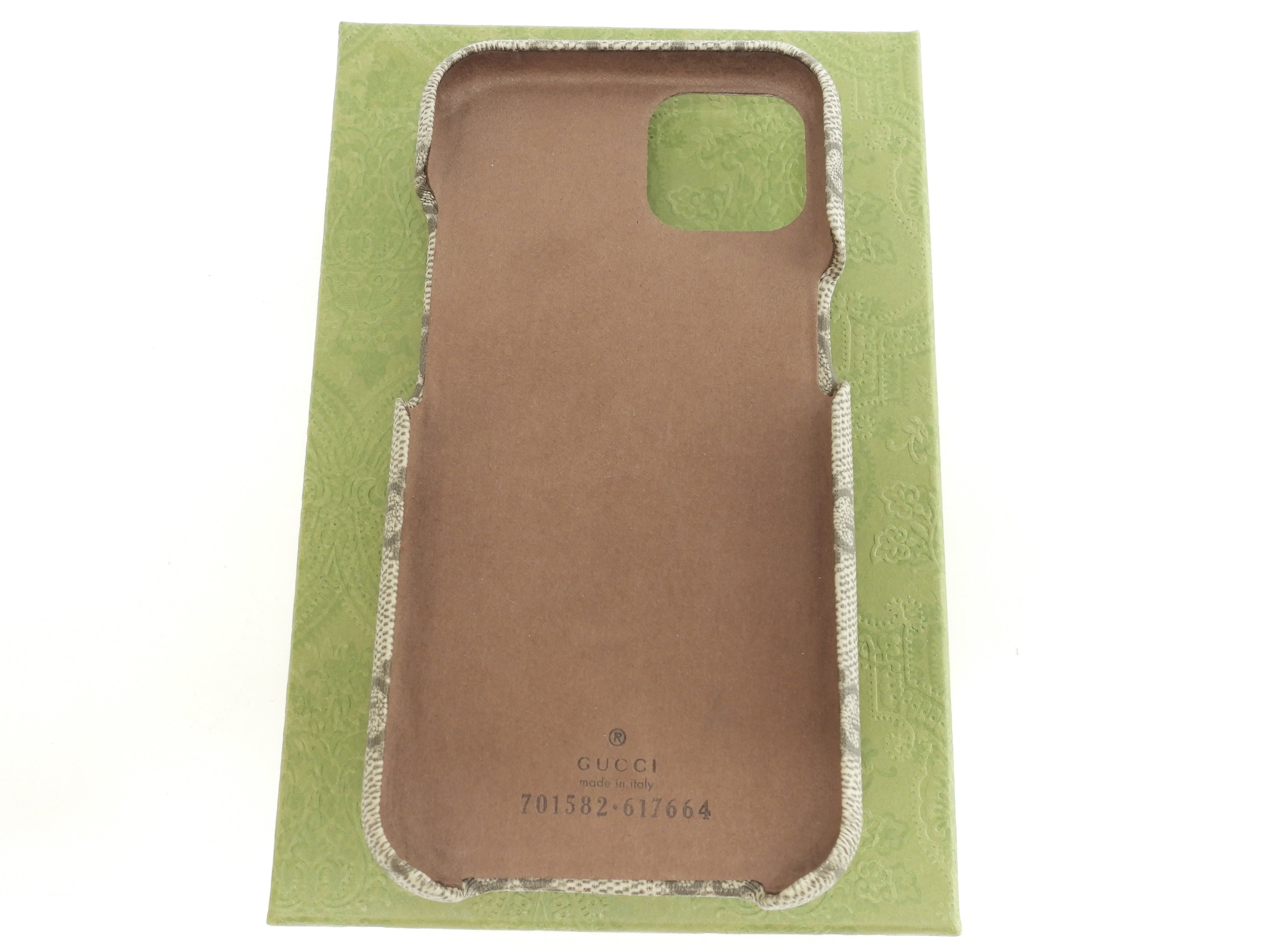 グッチ iPhone13ケース GGオールド PVC/グレー 携帯 iPhone13カバー 新品@ 8