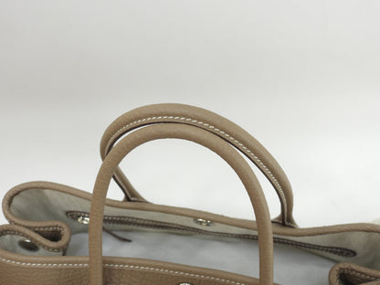Hermes Garden Party TPM Negonda Etoupe Borsa a Mano Tote Come Nuova@U