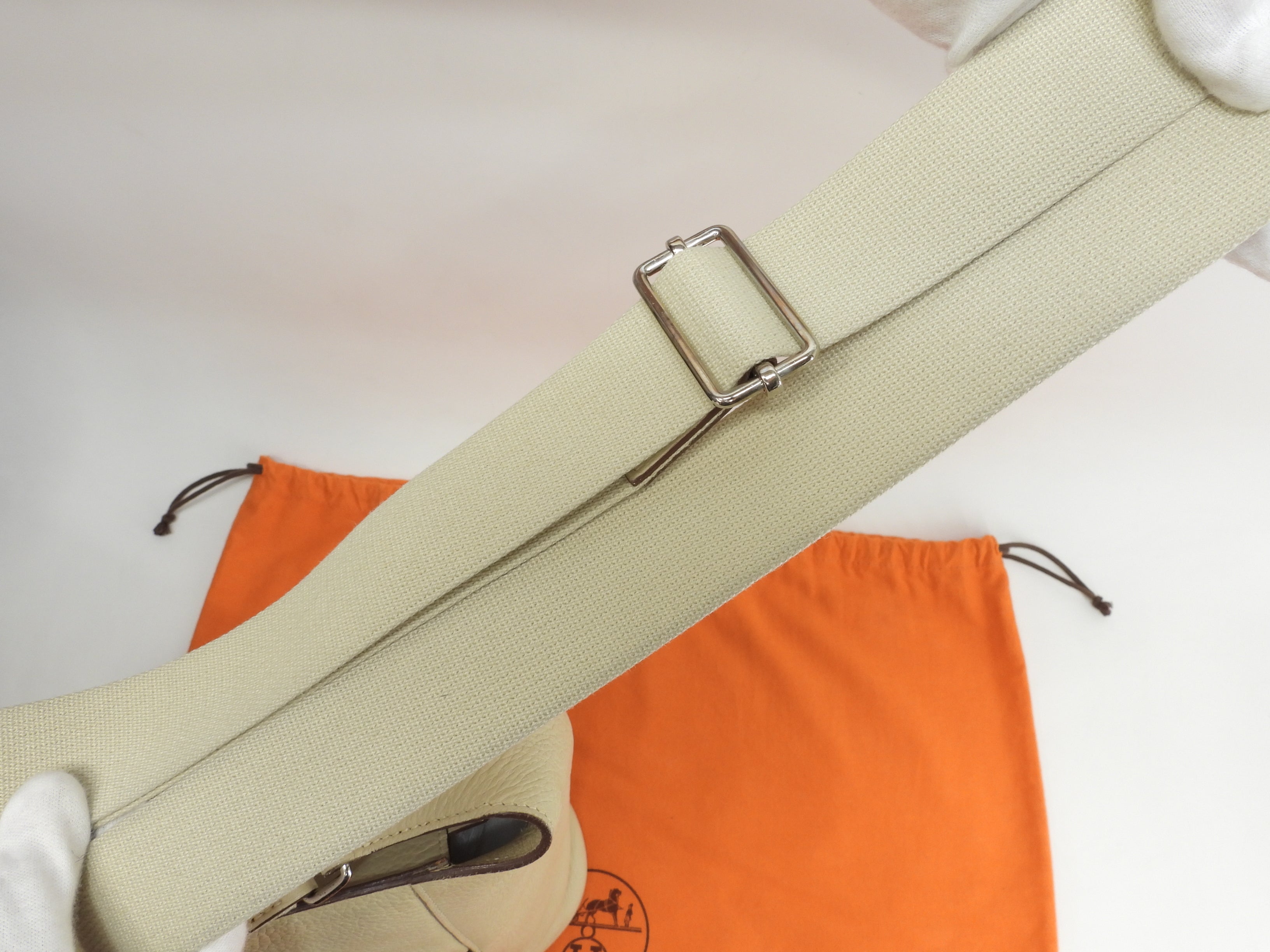 Hermès Goodnews GM Trillon Clemence Parchemin Borsa a tracolla @□L 6