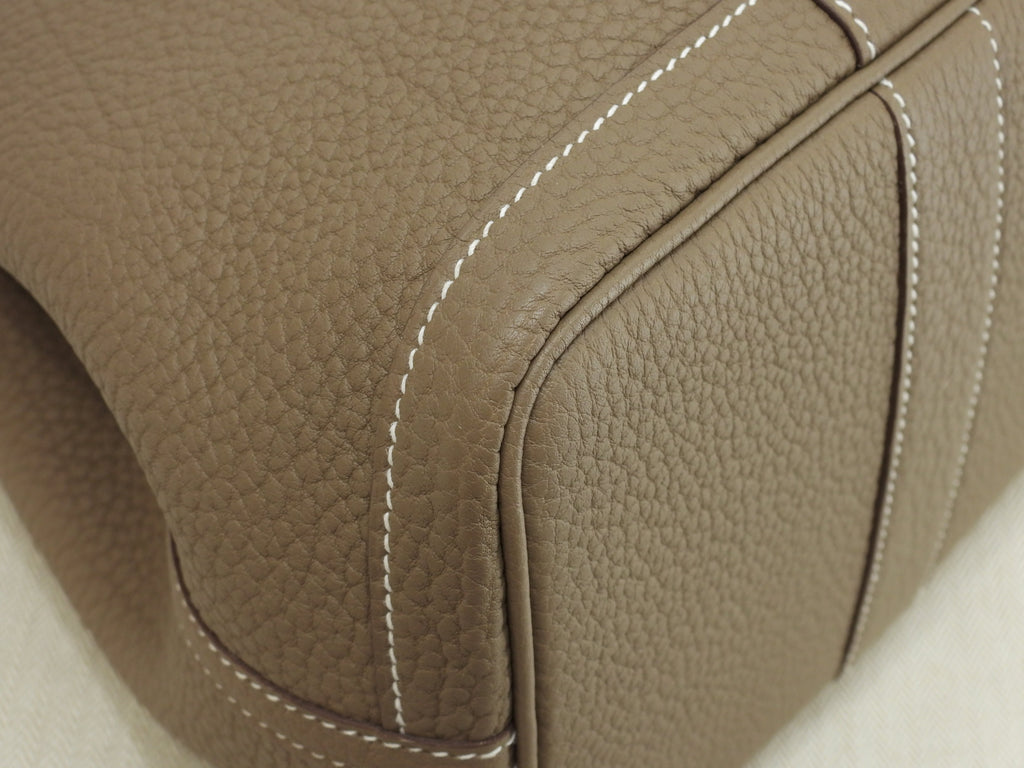 Hermes Garden Party TPM Negonda Etoupe Borsa a Mano Tote Come Nuova@U