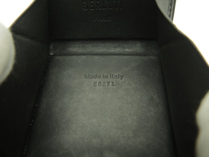 Berluti Portamonete Origin Pelle Calligraphy Nera @E0271 2