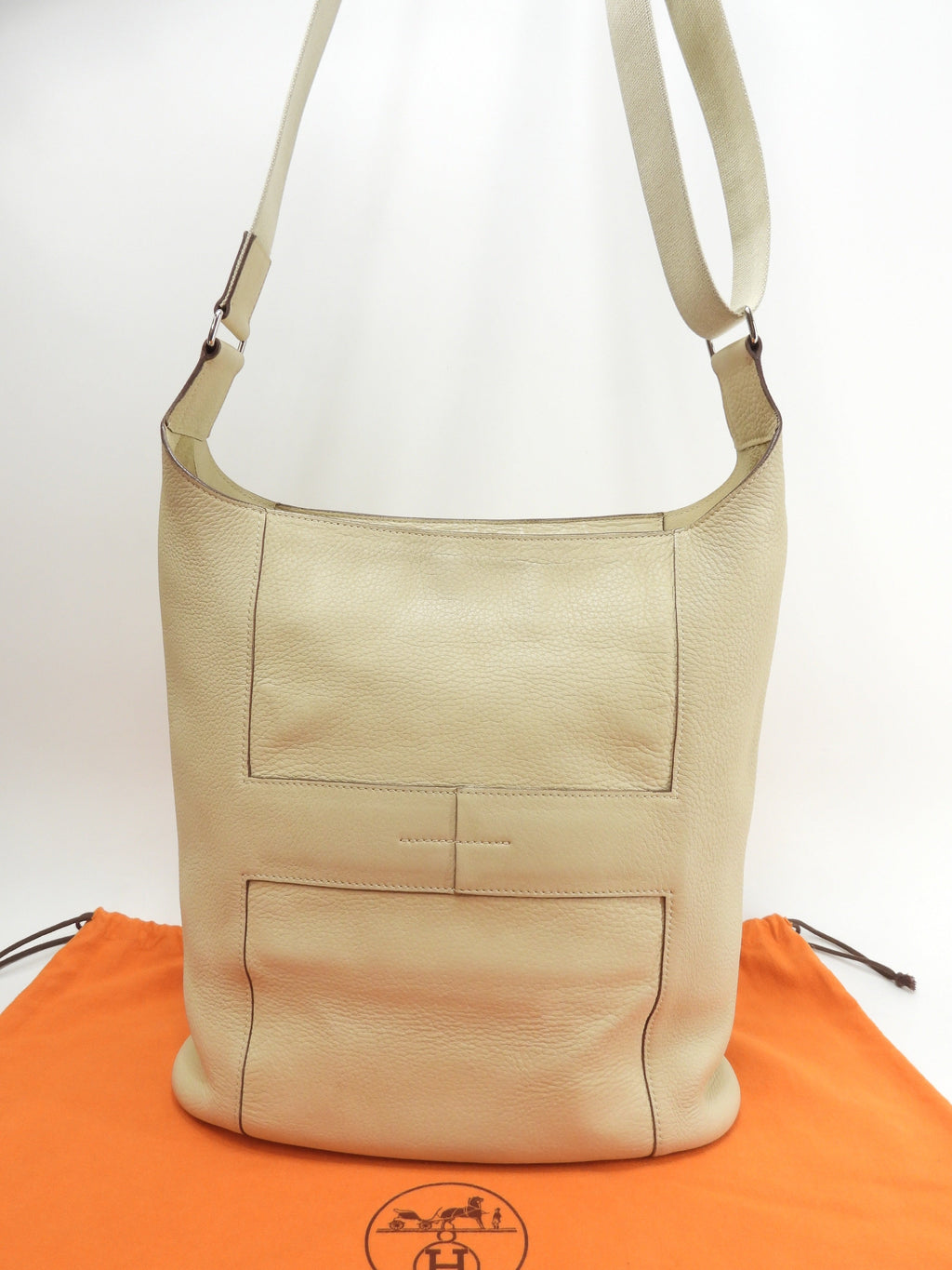 Hermès Goodnews GM Trillon Clemence Parchemin Borsa a tracolla @□L 6