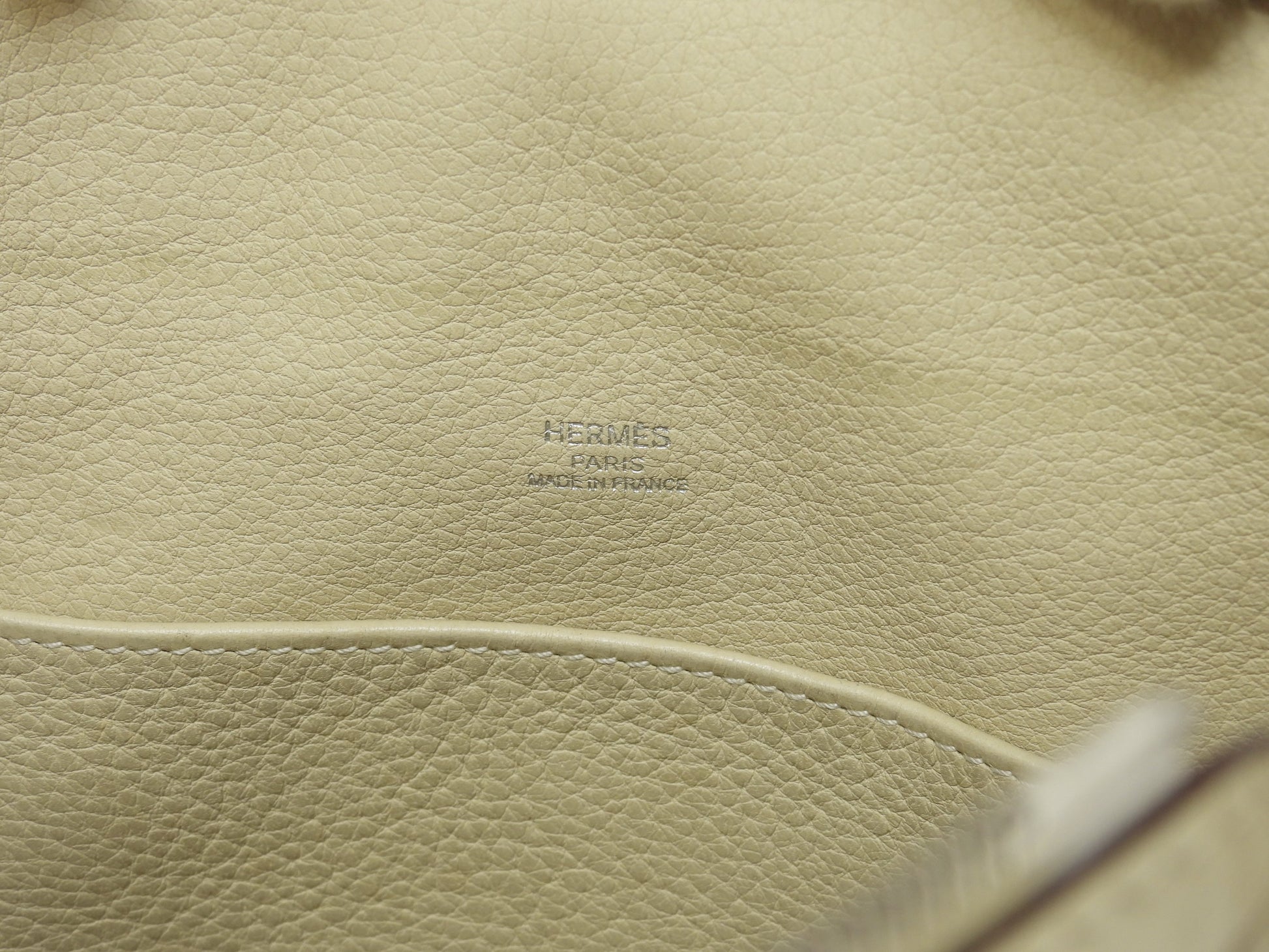 Hermès Goodnews GM Trillon Clemence Parchemin Borsa a tracolla @□L 6