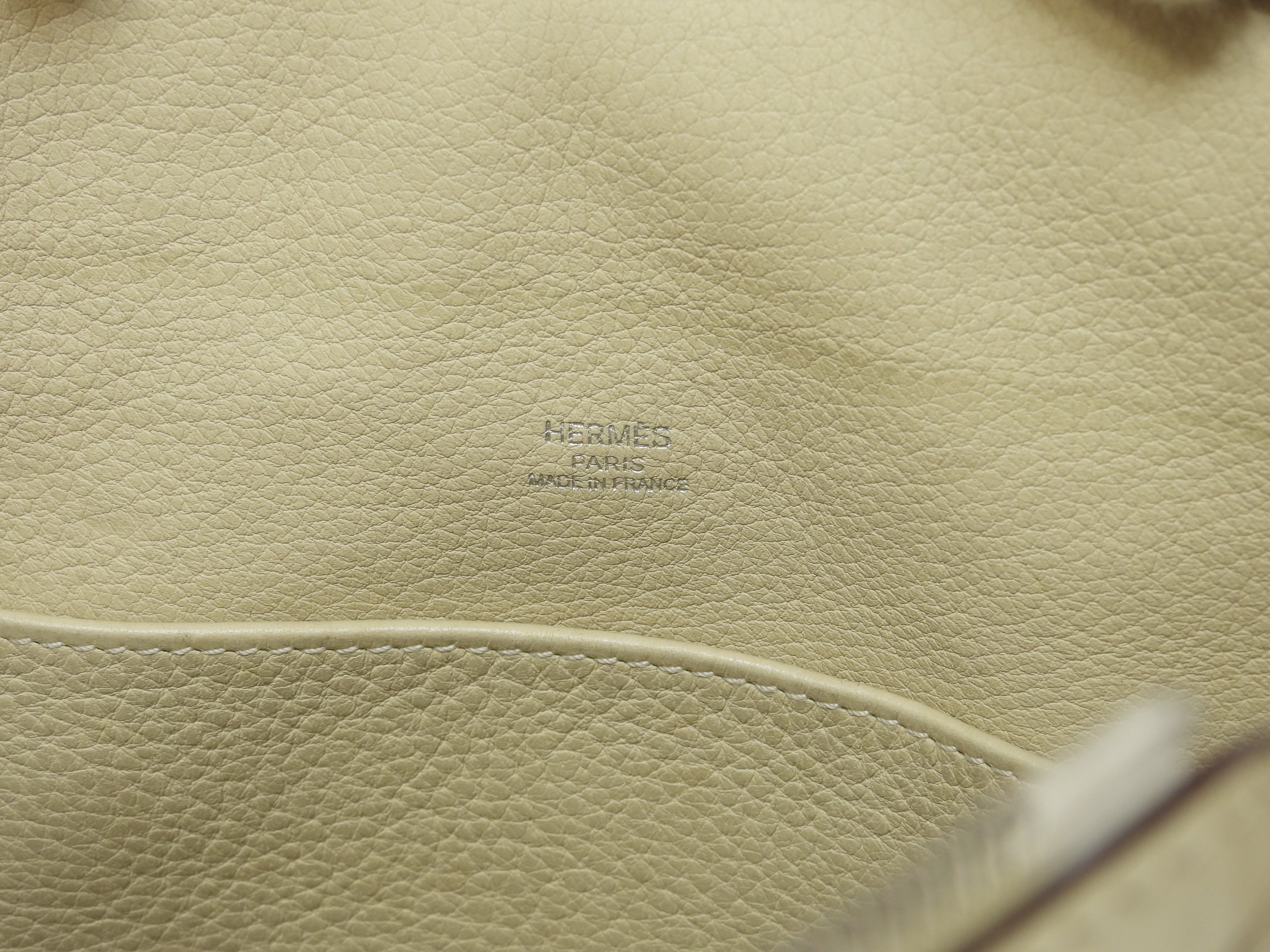 Hermès Goodnews GM Trillon Clemence Parchemin Borsa a tracolla @□L 6