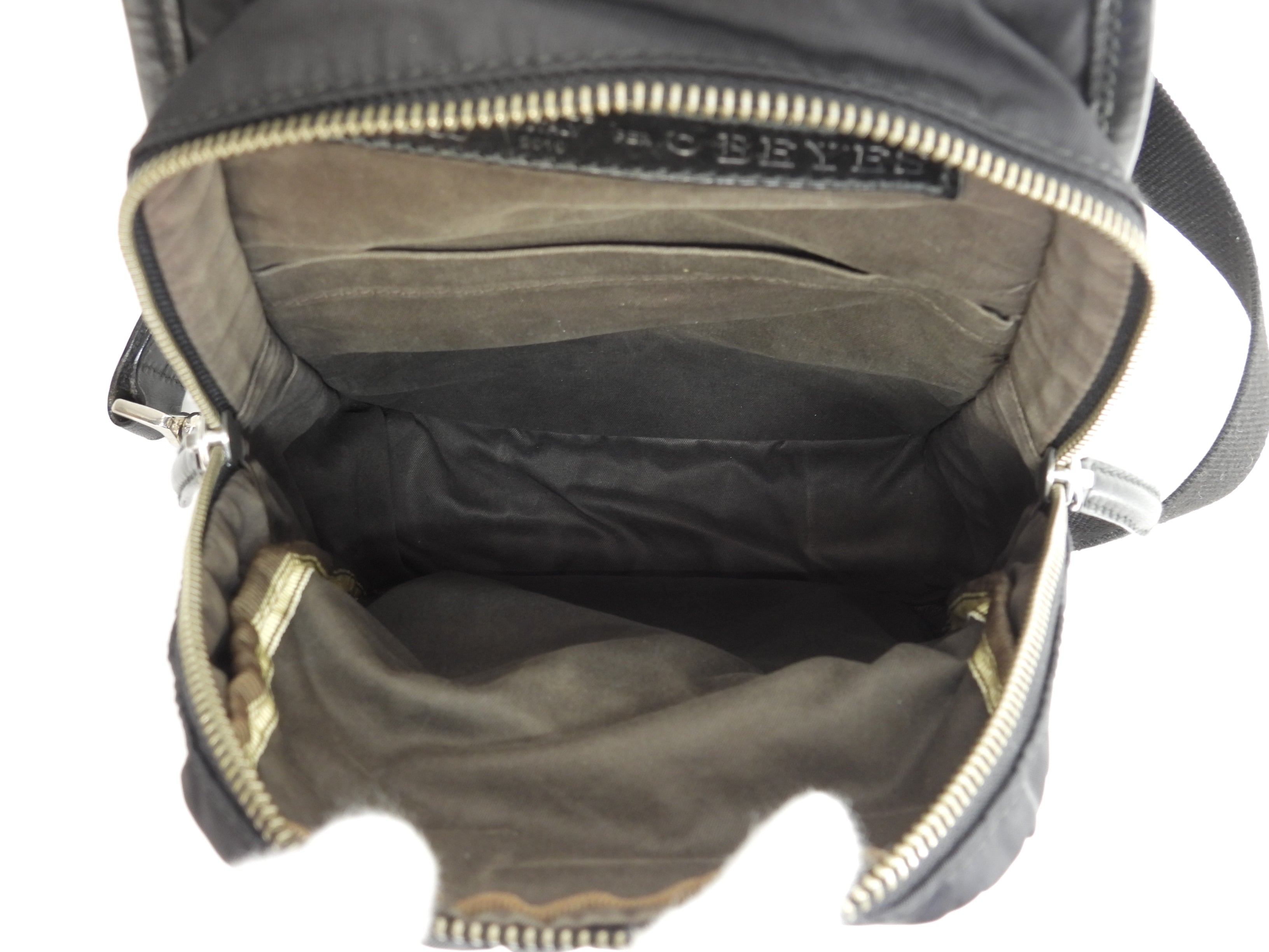 Daniel & Bob borsa a tracolla in nylon e pelle nera, marsupio, borsa a tracolla @ 2
