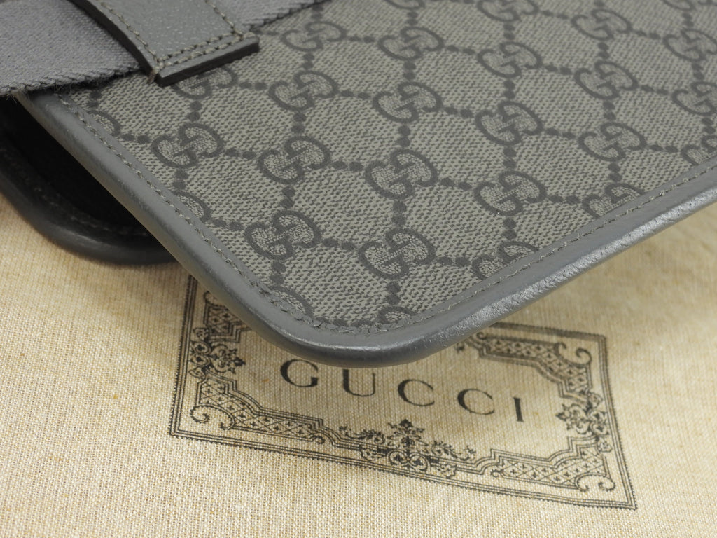 Gucci borsa a tracolla piccola GG Supreme old grigio marsupio bum bag come nuovo @ 8