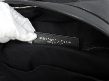 Balenciaga Zaino "Everyday" in pelle nera da uomo usato in ottime condizioni @ 35