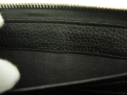 Fendi Clutch Wallet Pelle Selleria Grigio Portafoglio Lungo Doppia Zip @ 14