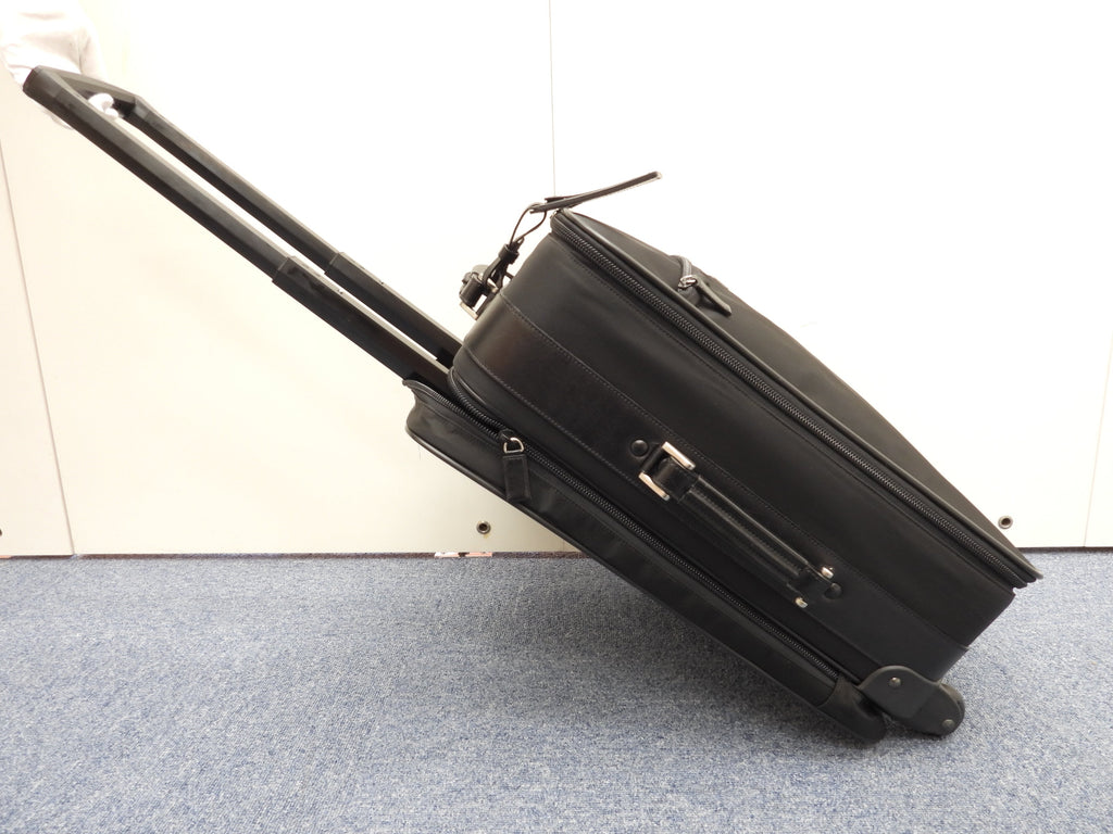 Prada Trolley bag in tessuto/saffiano nera, borsa da viaggio, borsone, ottime condizioni @ 1