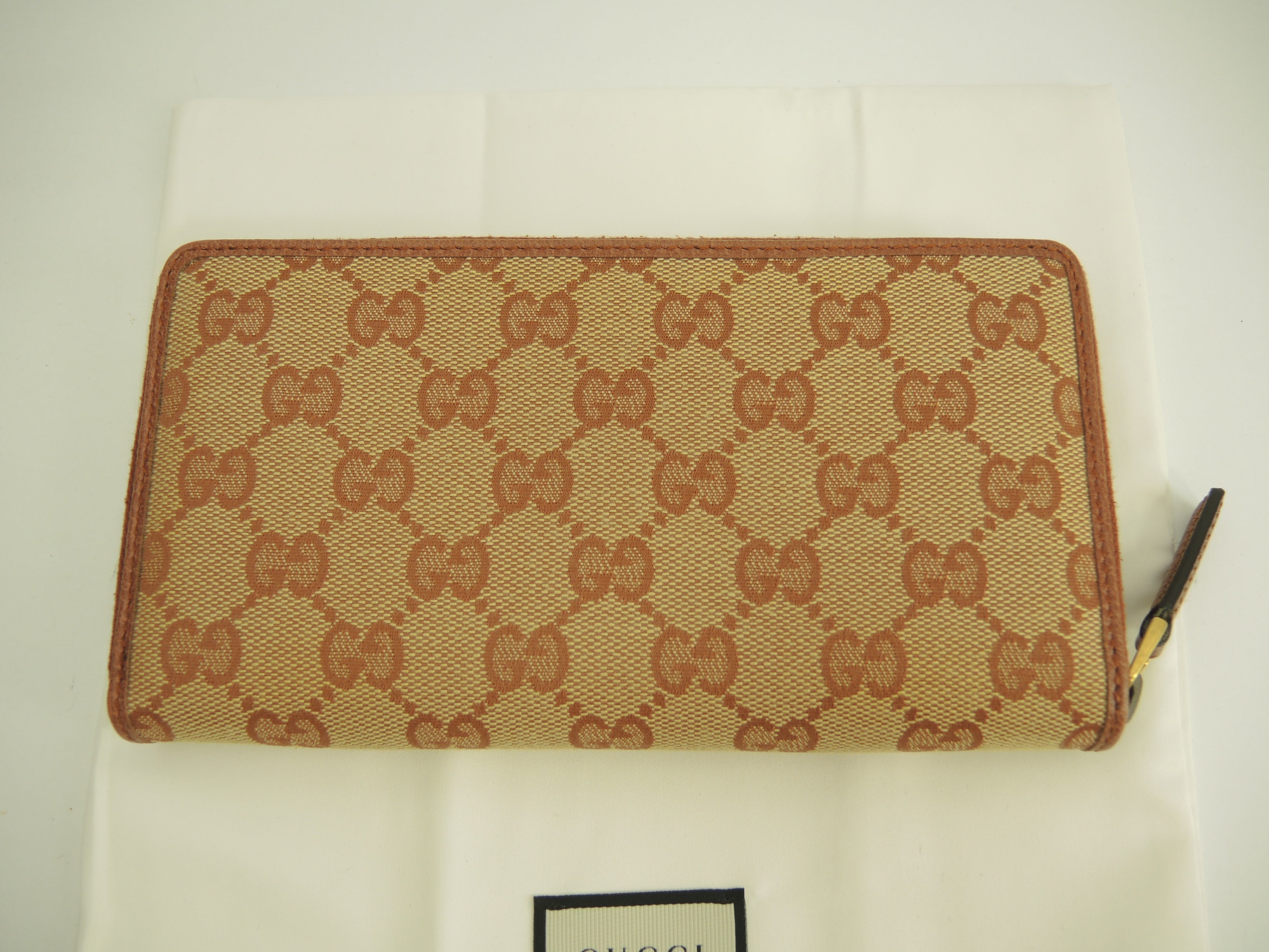 Gucci Portafoglio lungo Yankees GG Supreme marrone Portafoglio zip nuovo@4