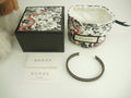 Gucci Bracciale Rigido GG Argento SV925 Braccialetto Vintage Sottile @ 16
