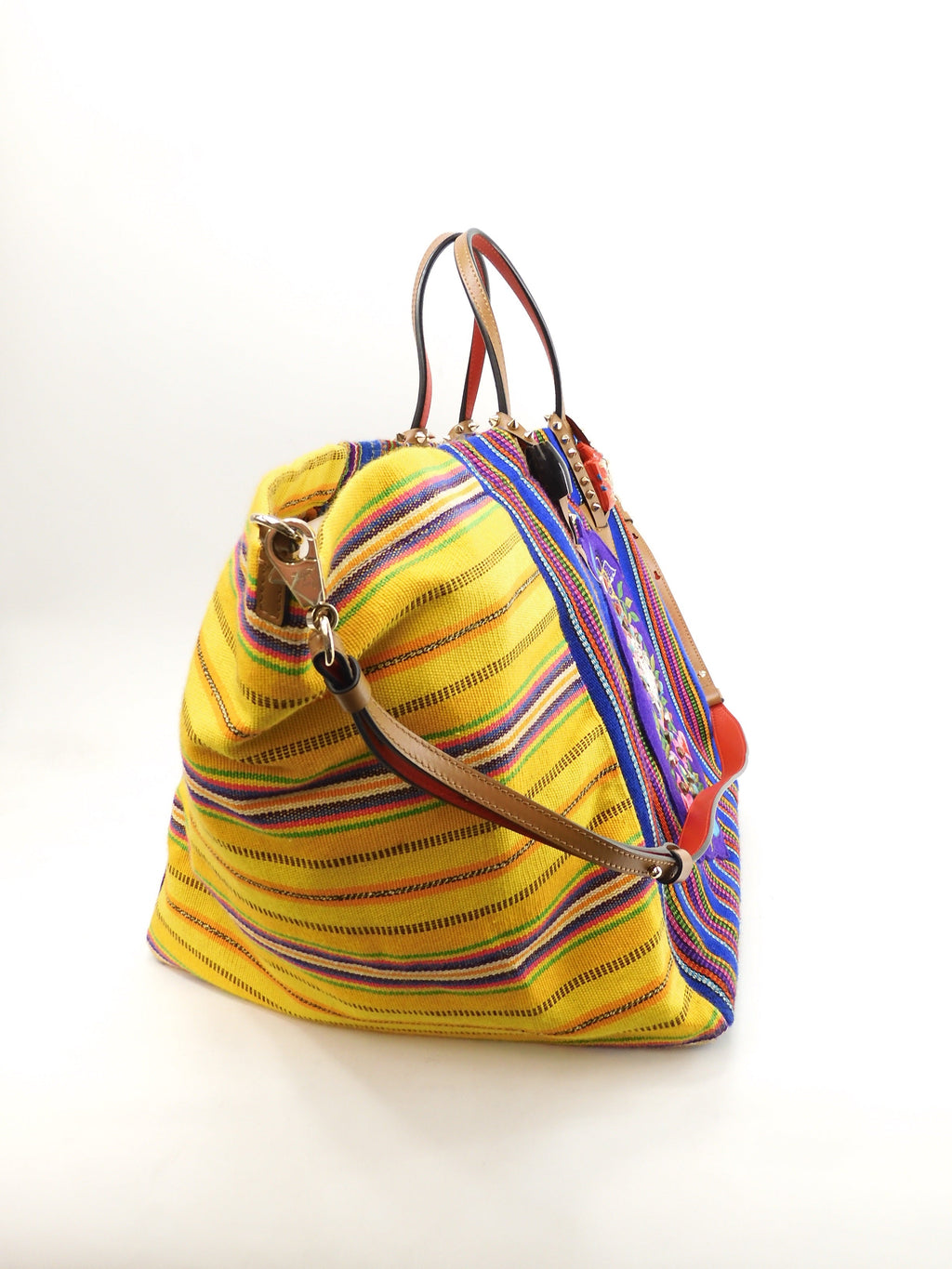 Christian Louboutin borsa tote Mexicaba con manico grande, edizione limitata, ottime condizioni @ 1