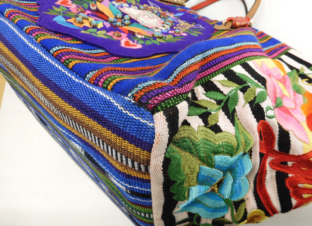 Christian Louboutin borsa tote Mexicaba con manico grande, edizione limitata, ottime condizioni @ 1