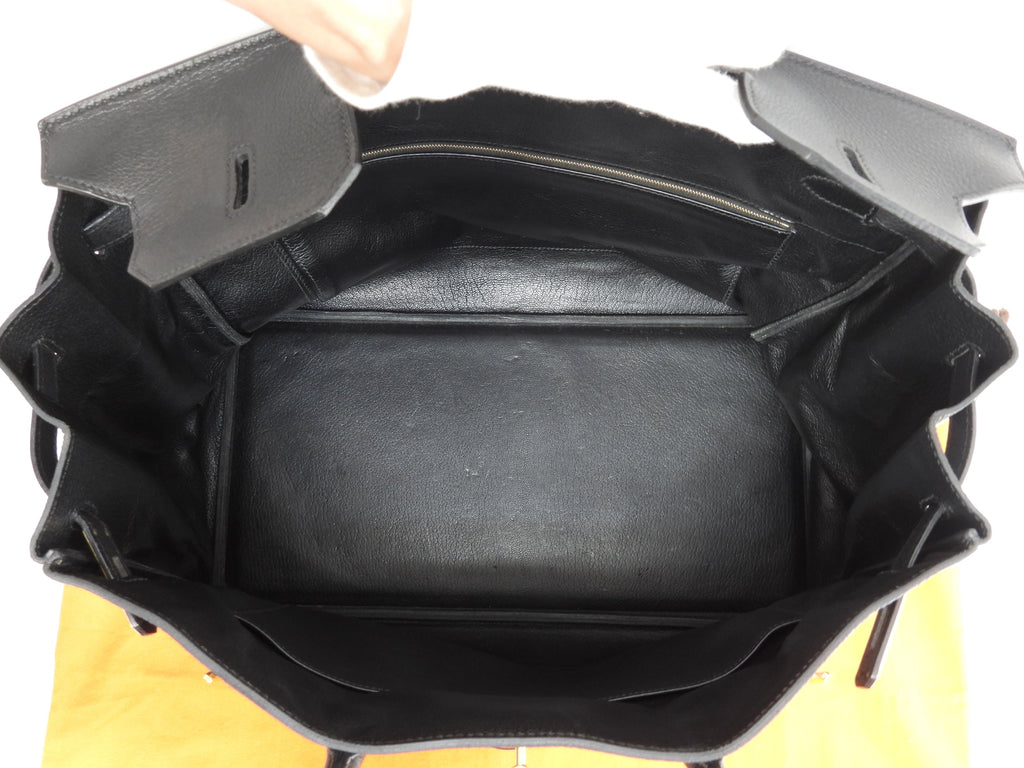エルメス バーキン40 トゴ黒 ゴールド金具 メンズハンドバッグ トートバッグ 美品@□C 2