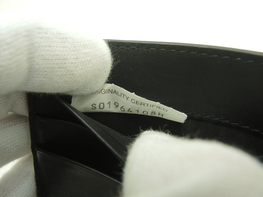 Bottega Veneta - Portafoglio con clip portabanconote, in pelle nera Intrecciato, scomparti per carte di credito e banconote @S01964108H
