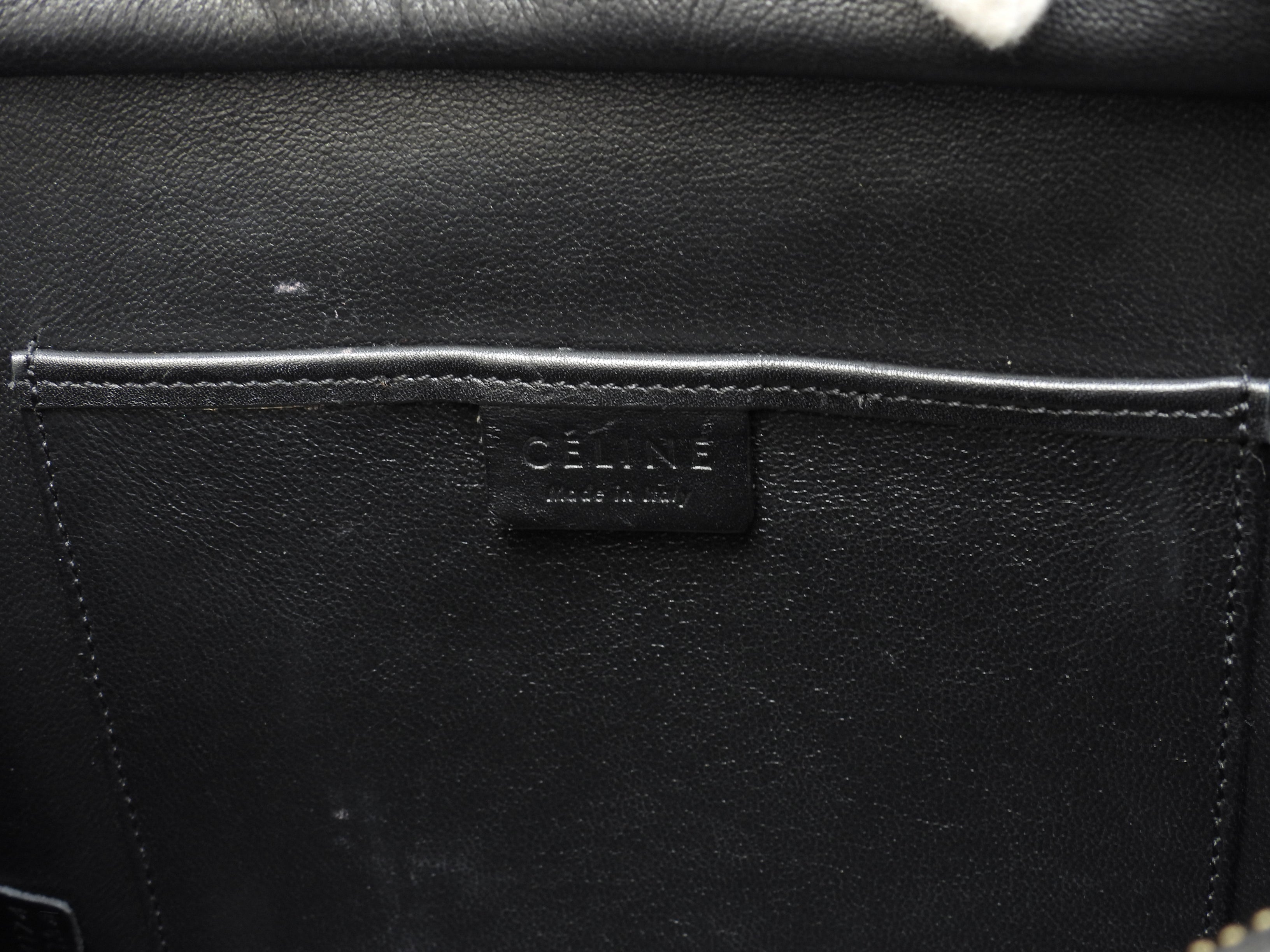 Celine Luggage Nano in pelle tortora, nero, kaki, pochette, mini borsa a mano, borsa a tracolla @ 342
