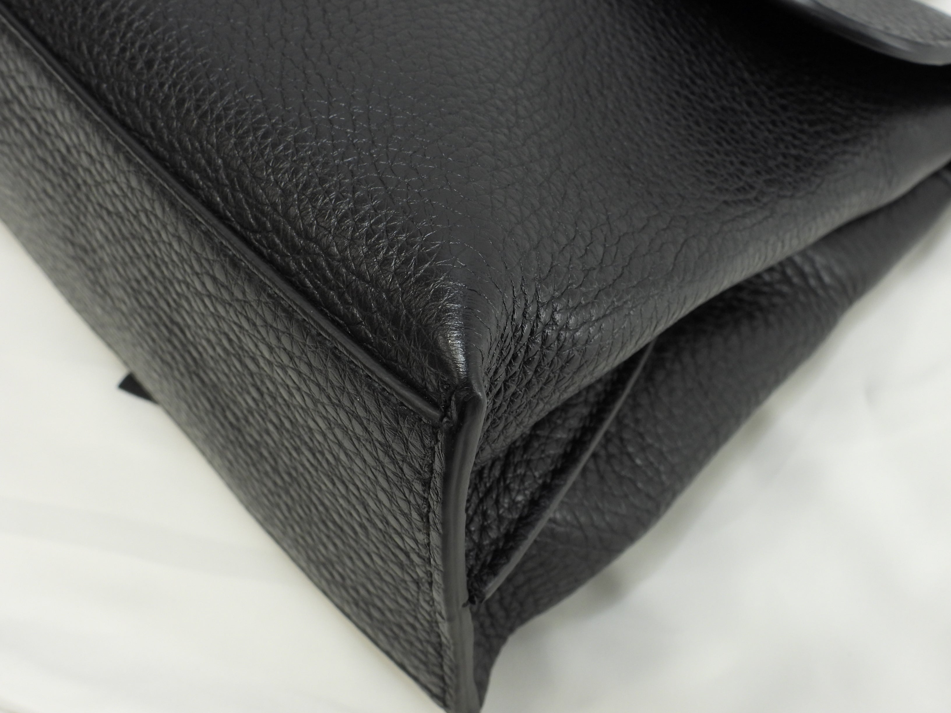 Gucci Daily PM Bambù pelle nera borsa a mano con tracolla staccabile, pochette, a spalla (indossabile anche a tracolla), pari al nuovo @ 15