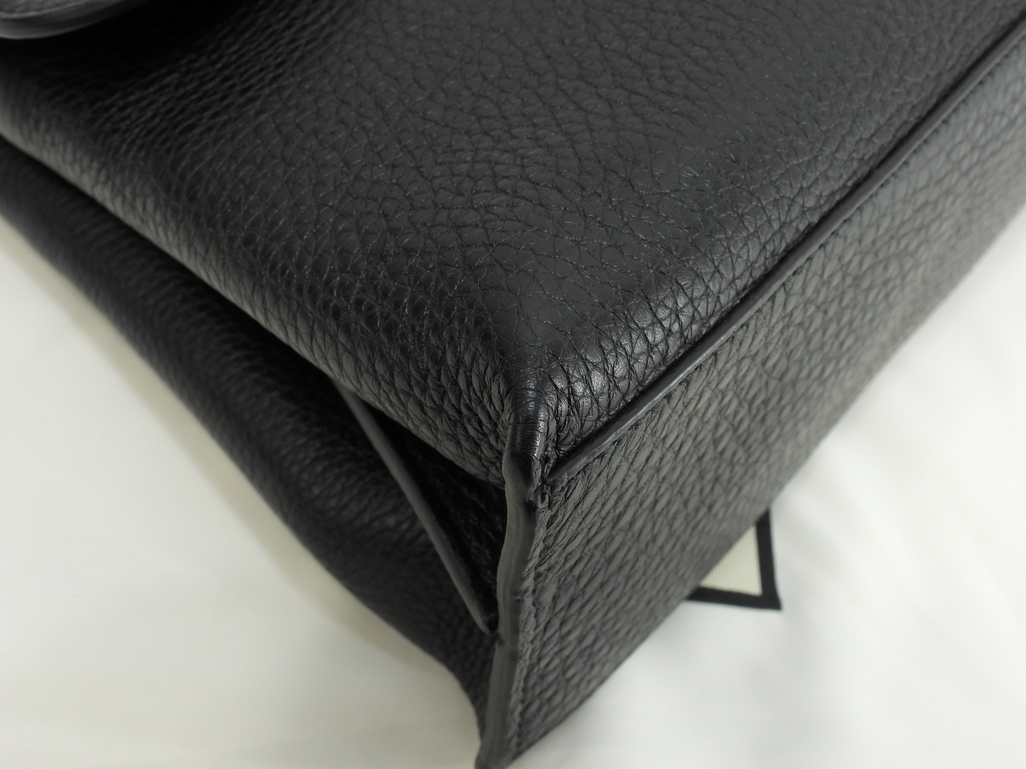 Gucci Daily PM Bambù pelle nera borsa a mano con tracolla staccabile, pochette, a spalla (indossabile anche a tracolla), pari al nuovo @ 15