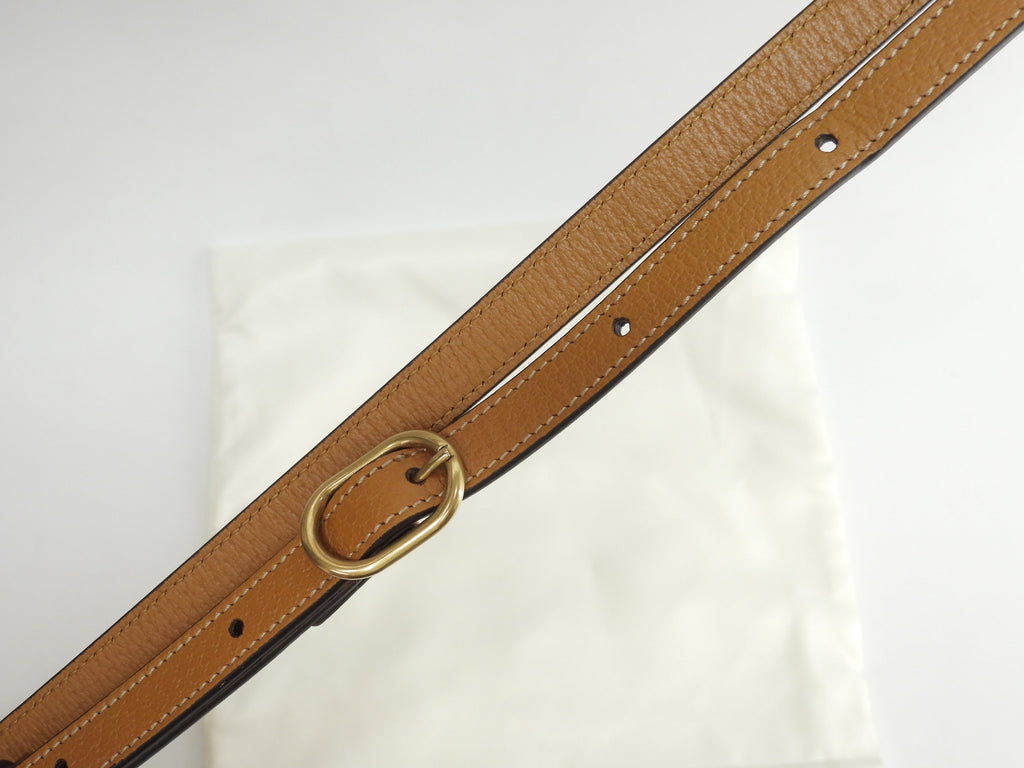 Gucci Pochette Topolino Micro GG Marrone Borsa a Tracolla Rettangolare Nuova@ 9