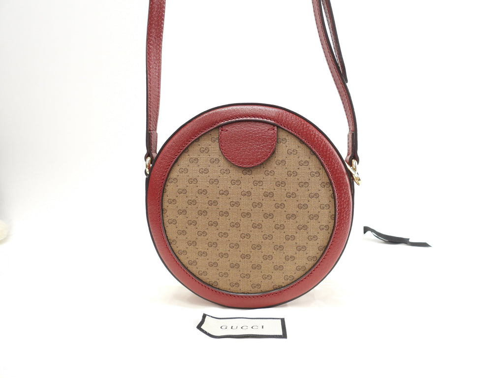 Gucci Pochette Doraemon Micro GG Marrone Rosso Borsa a tracolla come nuova @ 5