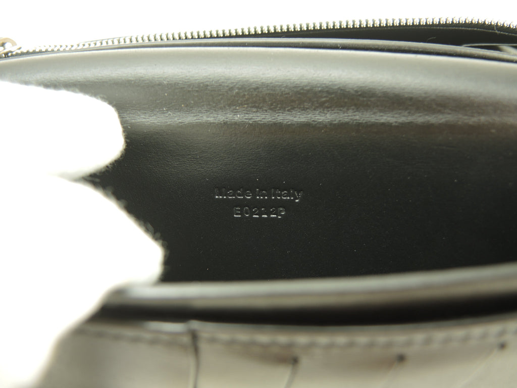 Berluti Portafoglio Lungo Santal Calligrafia Nera Bifold Ottime Condizioni@E0212P