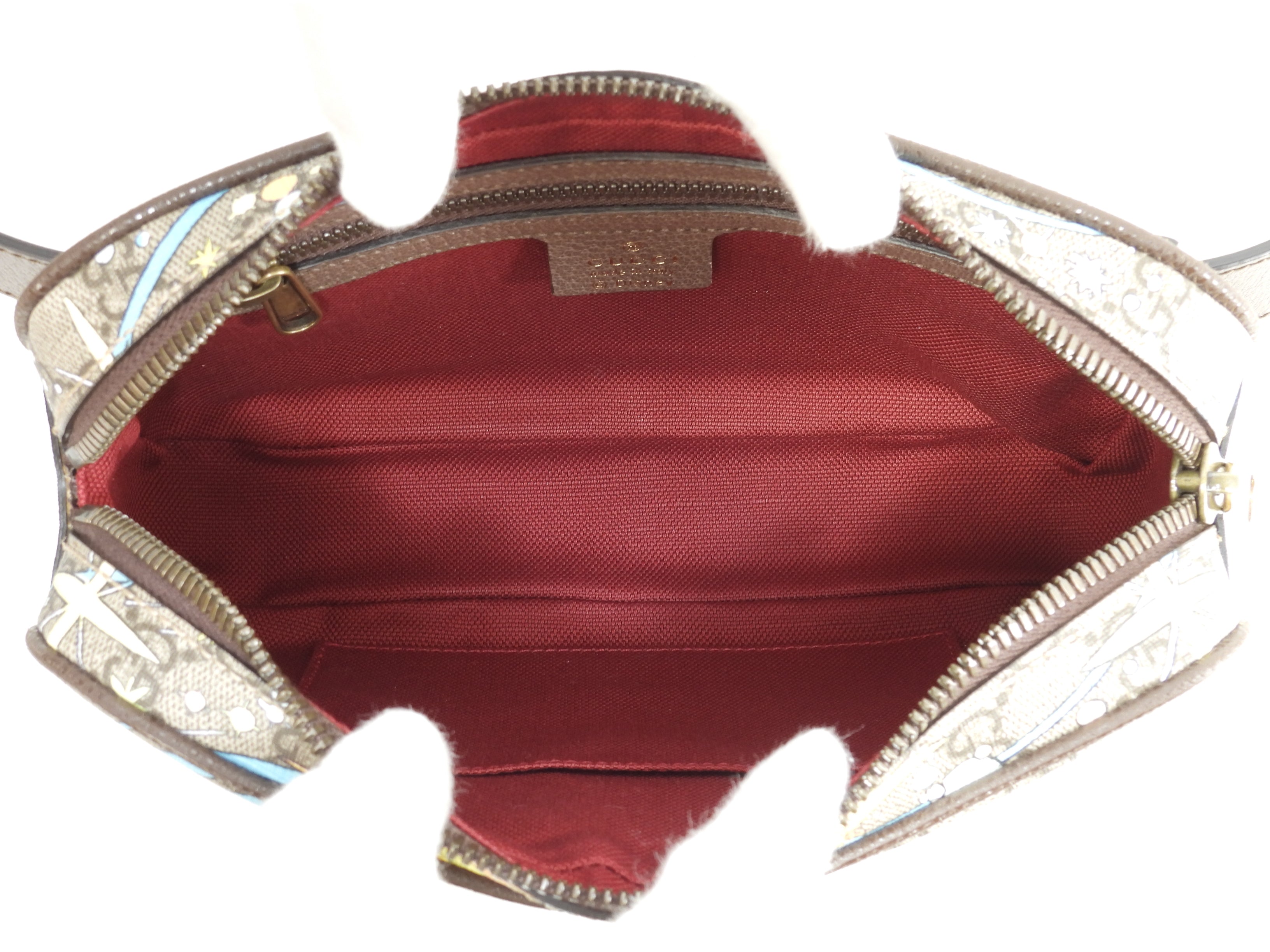 Gucci Marsupio Paperino Old GG Edizione Limitata Disney Collaboration Cintura Inutilizzato@ 2