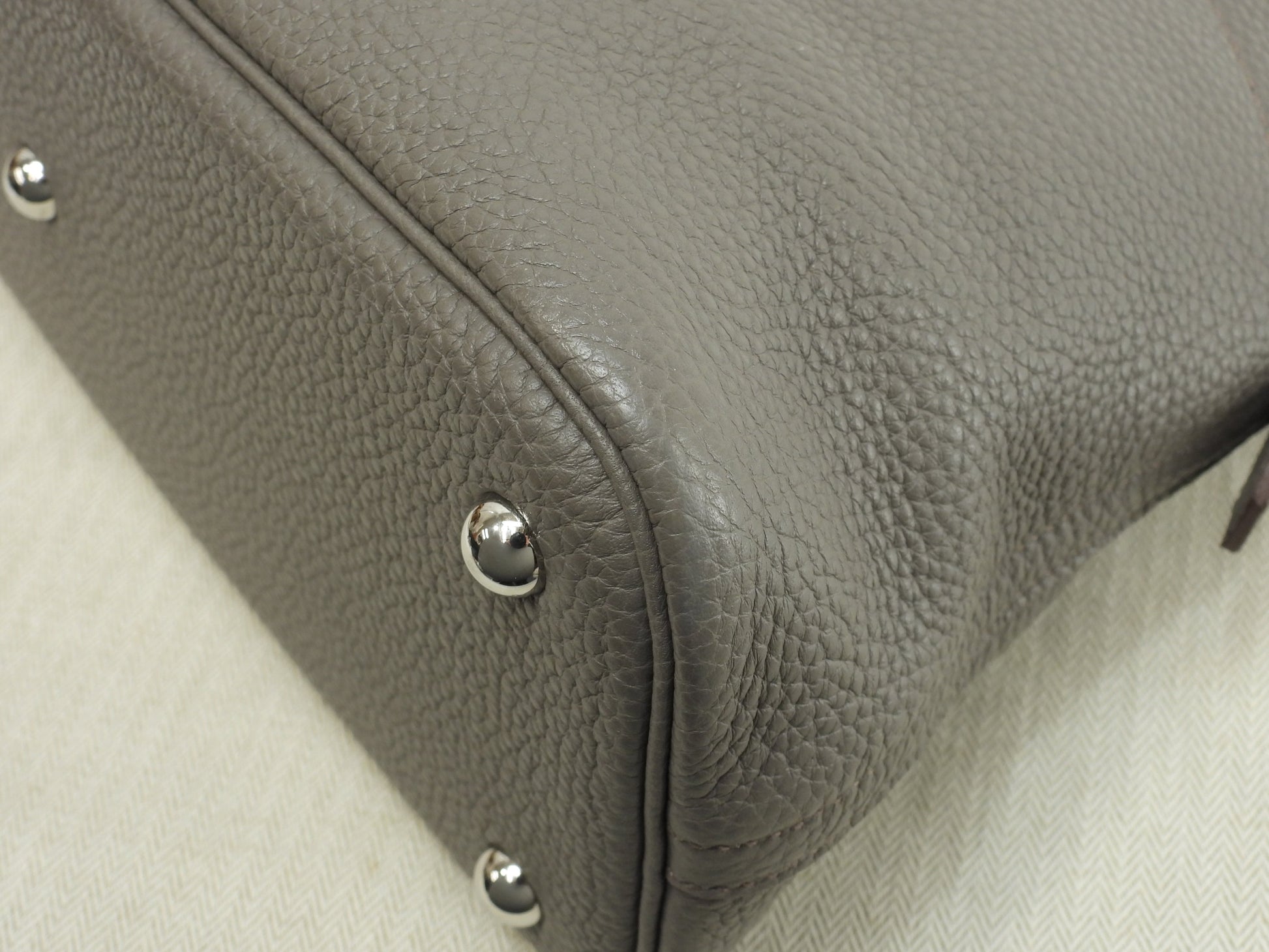 エルメス ボリード31 トリヨン/エタン シルバー金具 ハンドバッグ 美品@□P 3