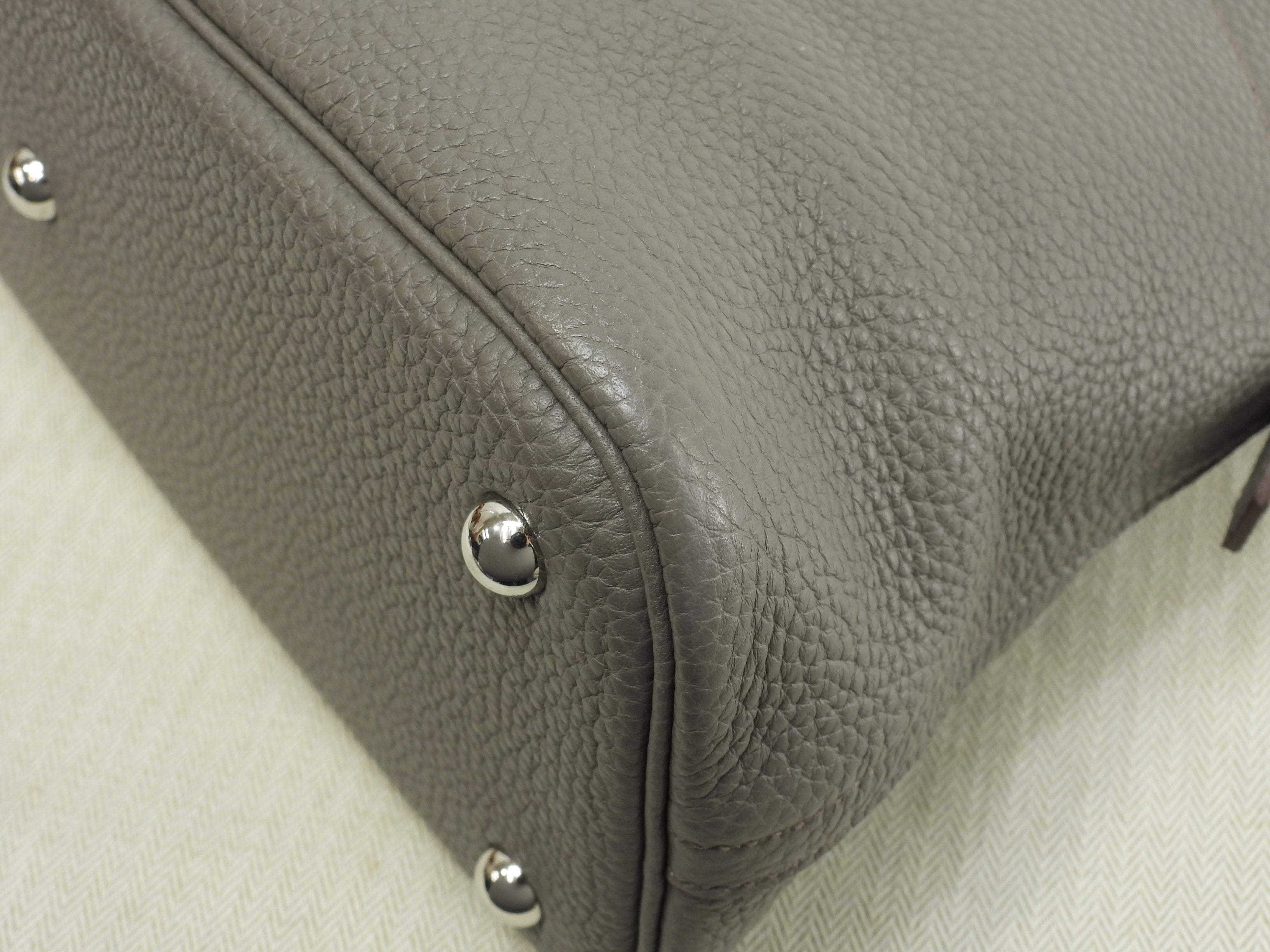 エルメス ボリード31 トリヨン/エタン シルバー金具 ハンドバッグ 美品@□P 3